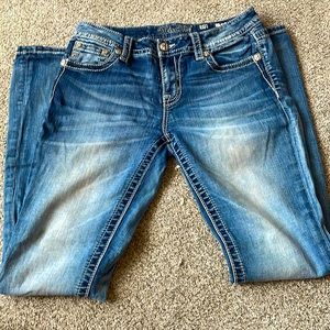 Miss Me Mid Rise Bling Jeans